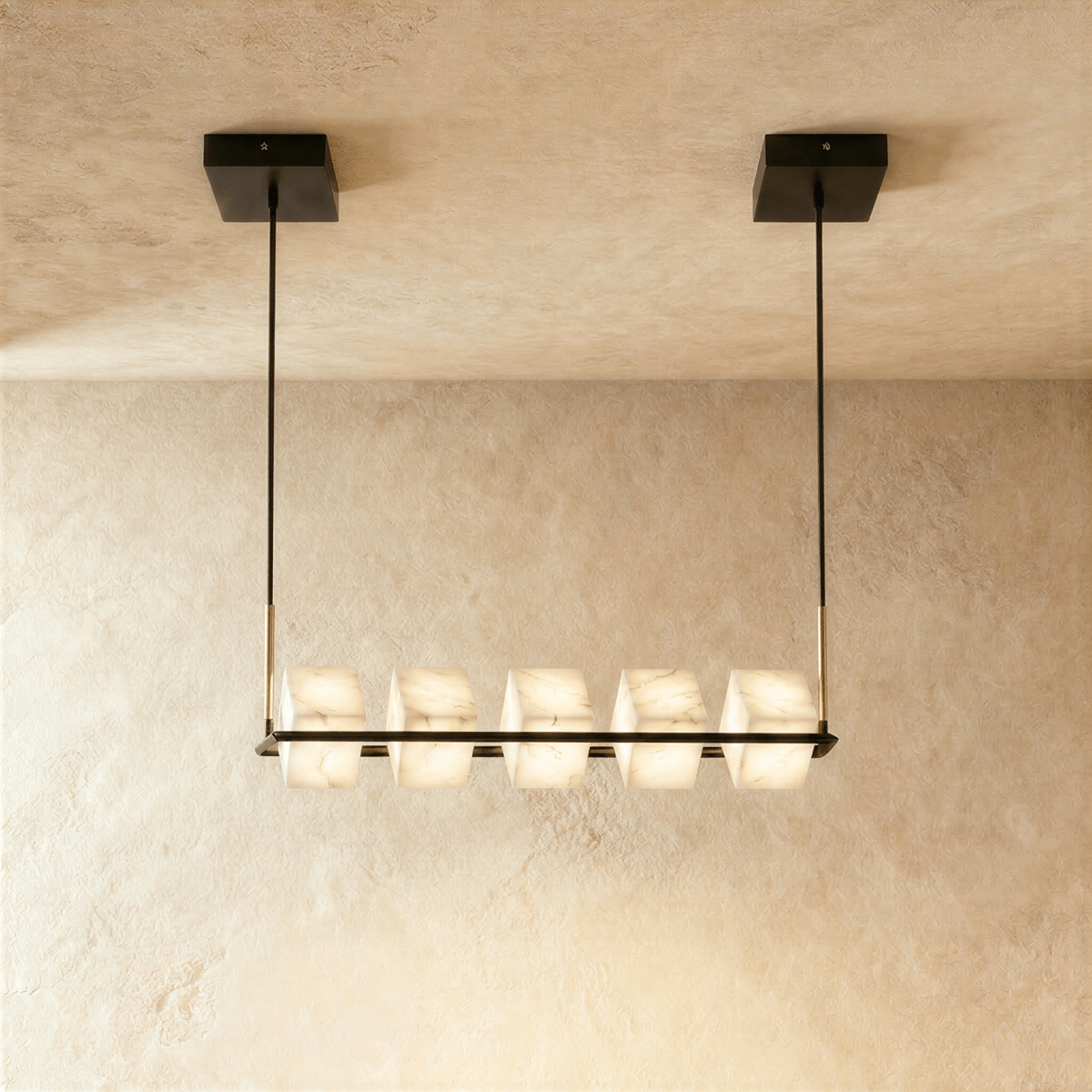 Lifang Alabaster Chandelier