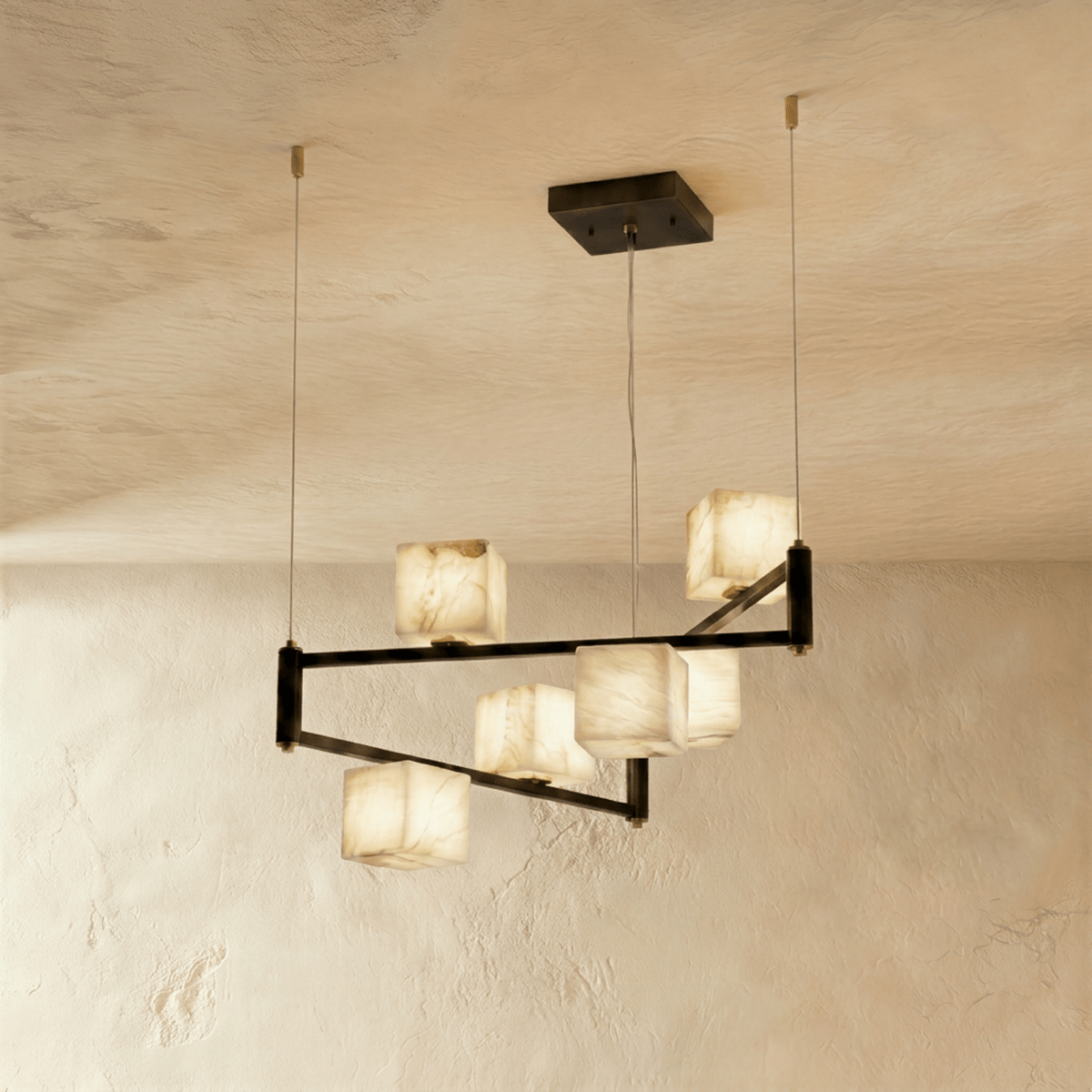 Lifang Alabaster Chandelier
