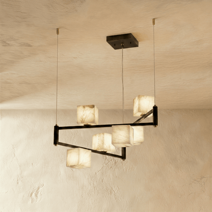 Lifang Alabaster Chandelier