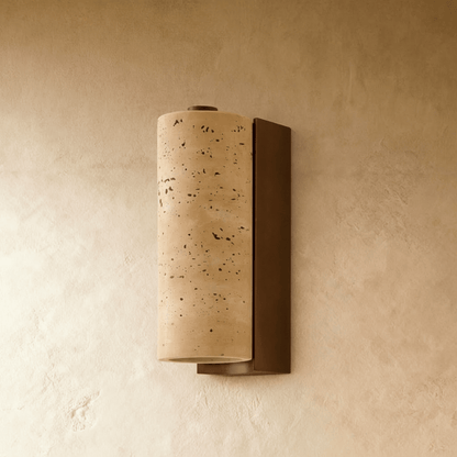 Lurma Travertine Wall Lamp