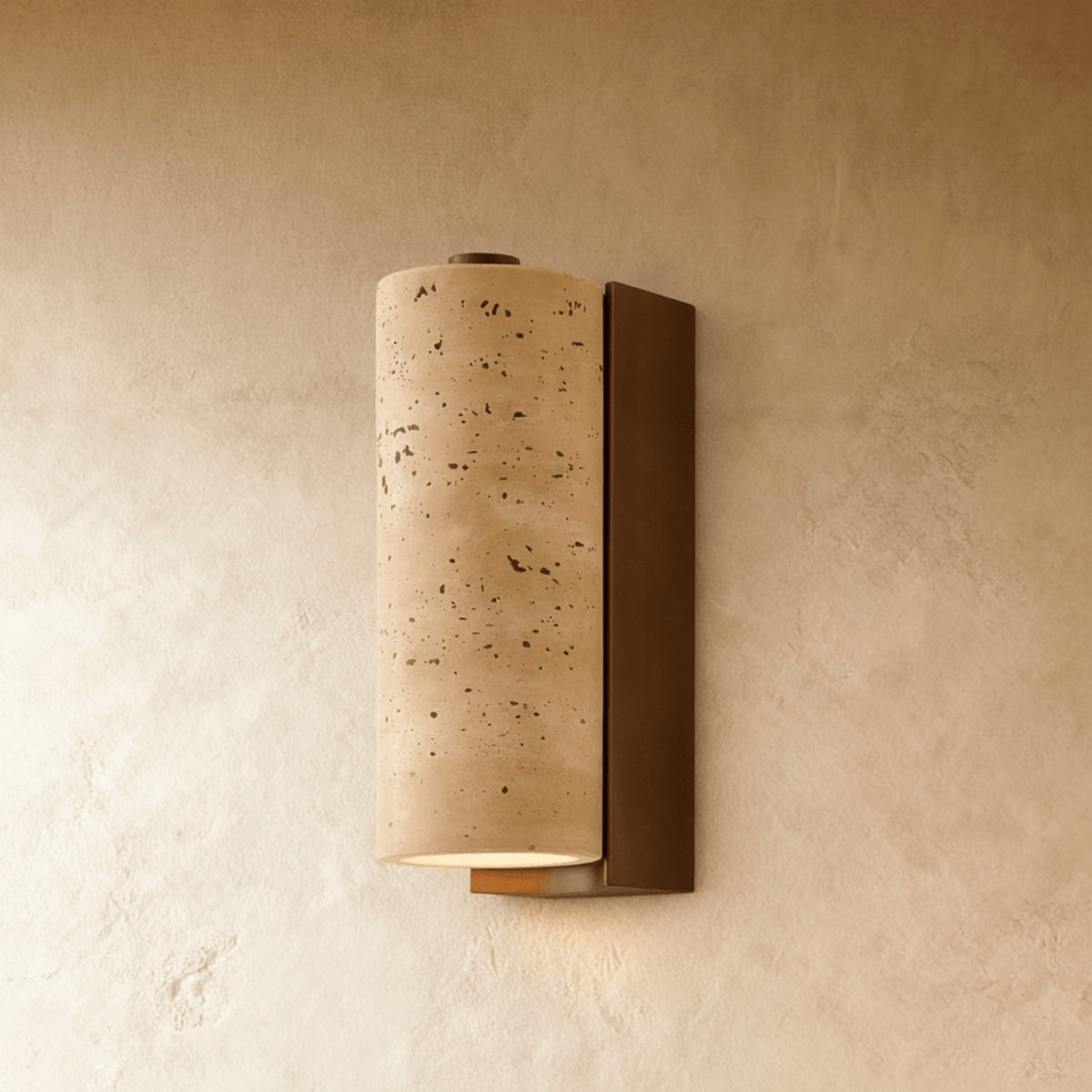 Lurma Travertine Wall Lamp