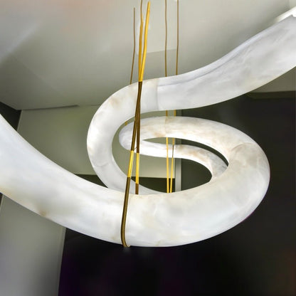 Maat Alabaster Chandelier