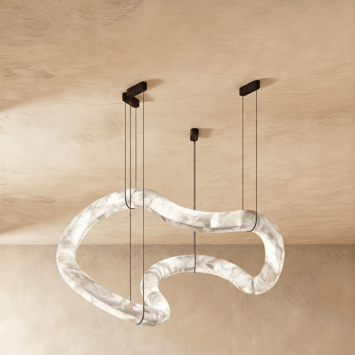 Maat Alabaster Chandelier