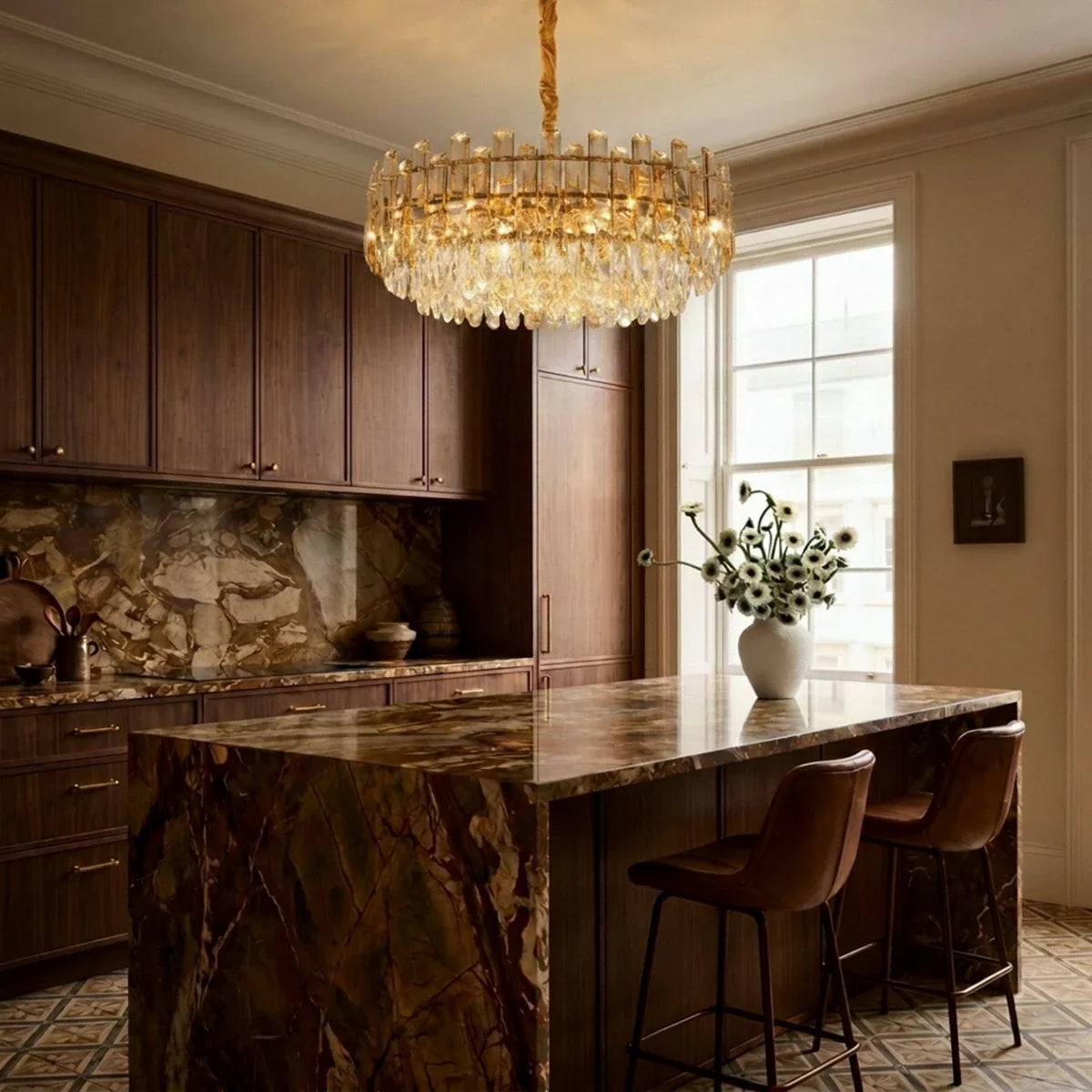 Misbah Round Chandelier