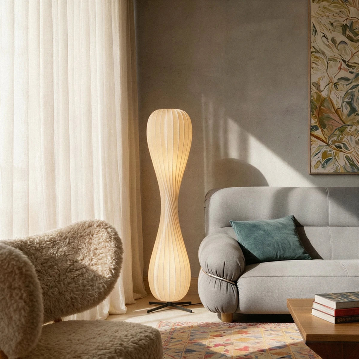 Modern Twist Floor Lamp