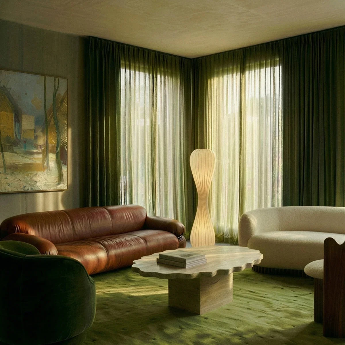 Modern Twist Floor Lamp