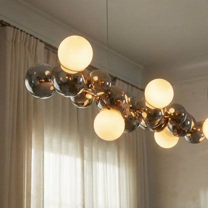 Molecules Chandelier