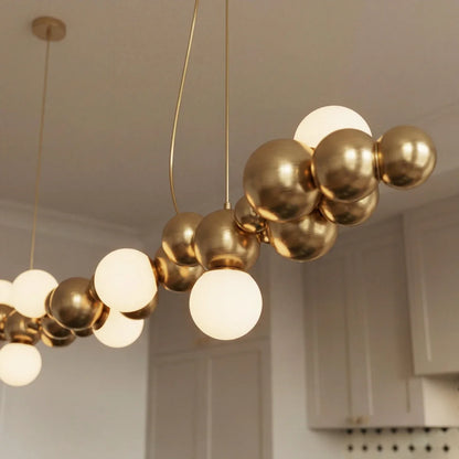 Molecules Chandelier