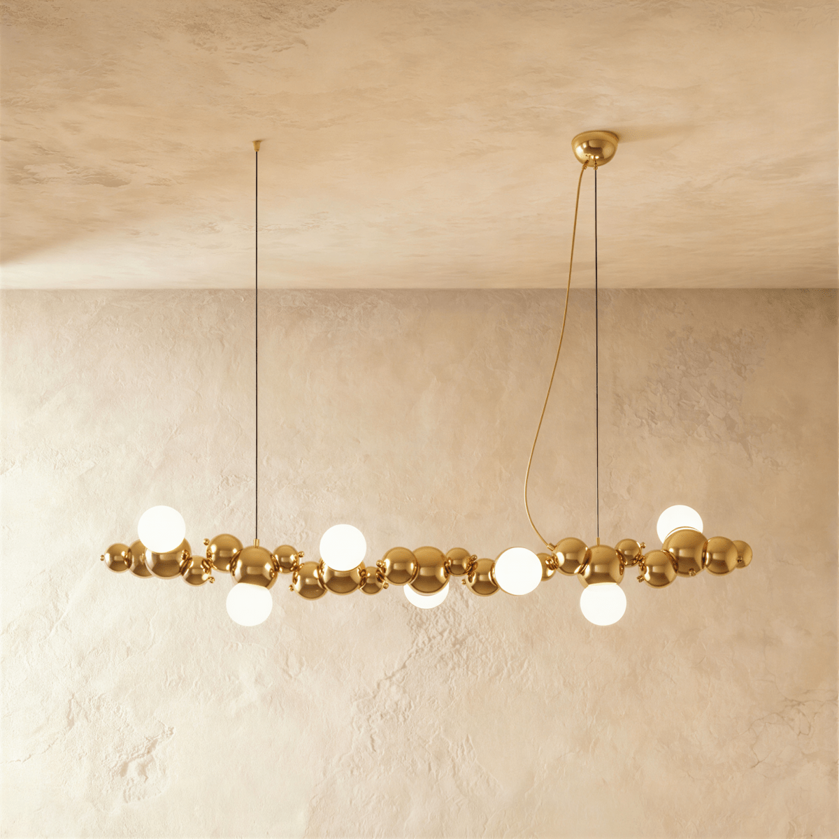 Molecules Chandelier