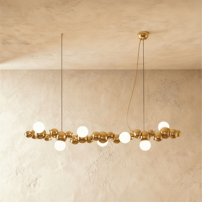 Molecules Chandelier