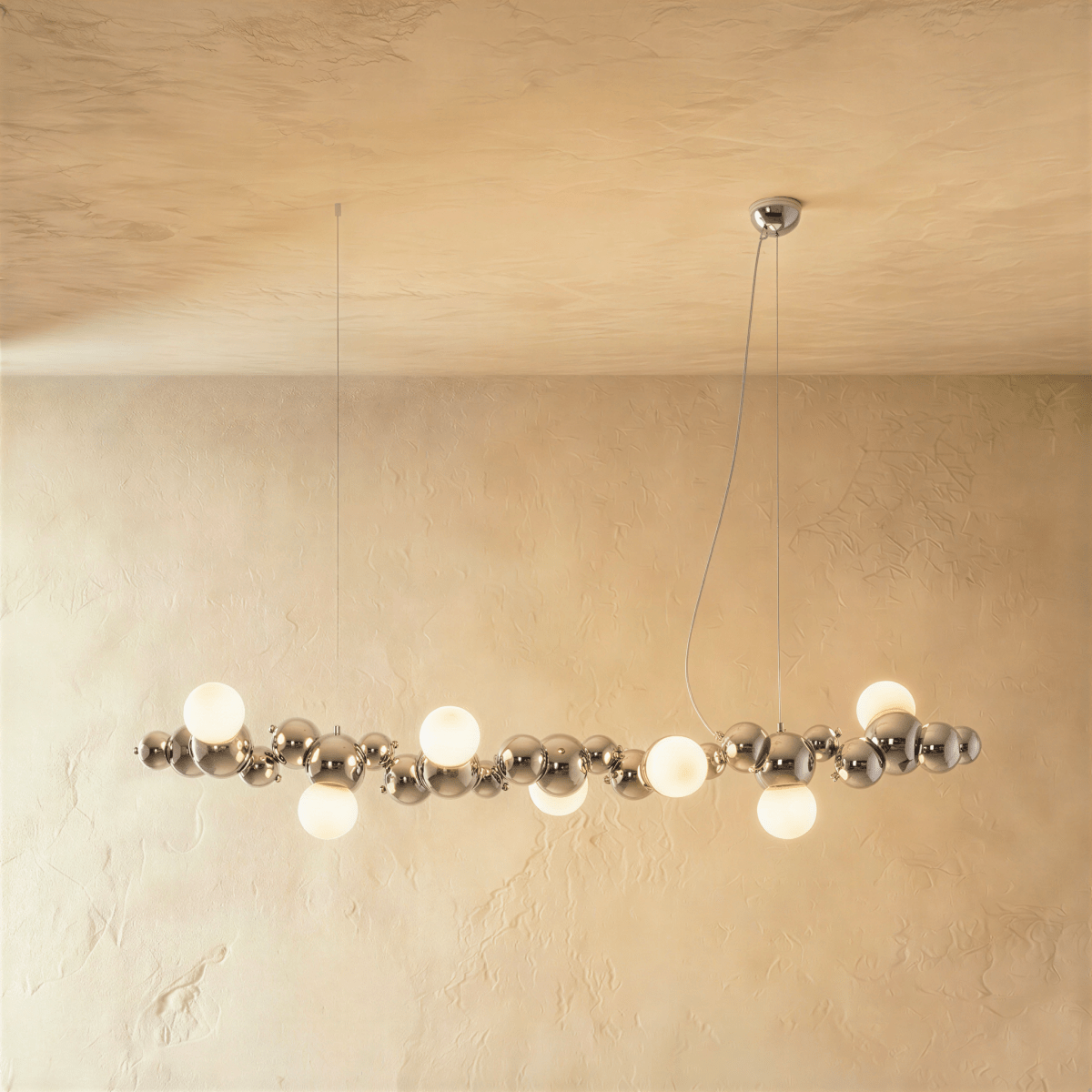 Molecules Chandelier