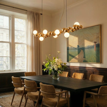 Molecules Chandelier
