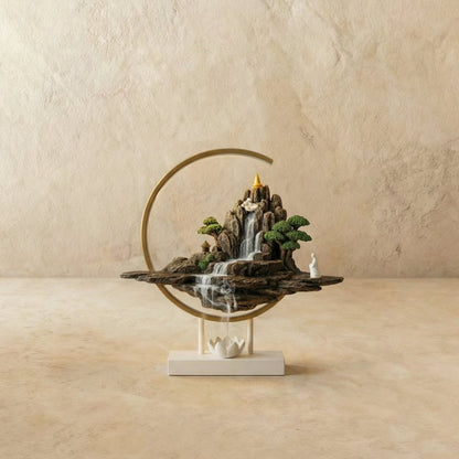 Moonlit Incense Burner Table Lamp
