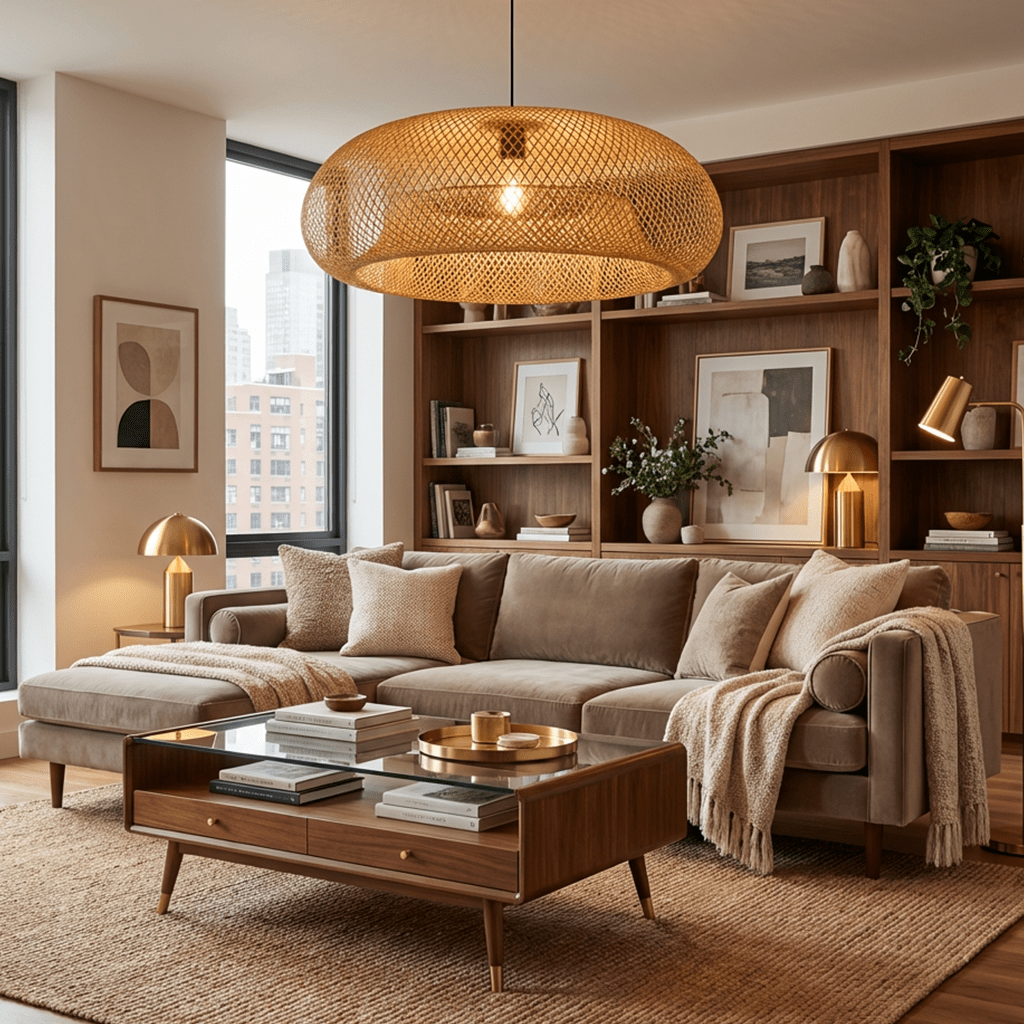 Nest Rattan Pendant Light