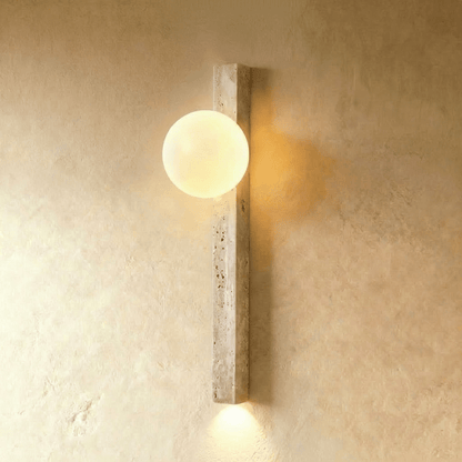 Olorva Travertine Wall Lamp