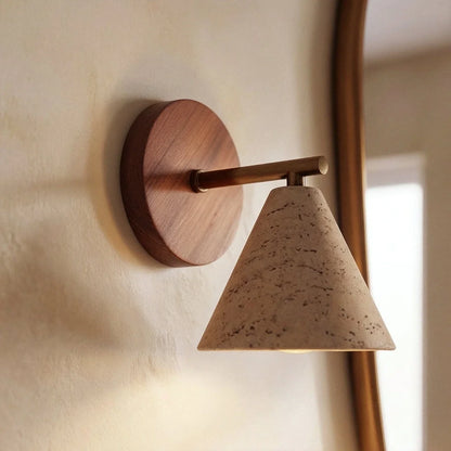 Omicil Travertine Wall Lamp