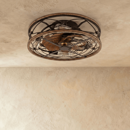 Oran Ceiling Light & Invisible Fan
