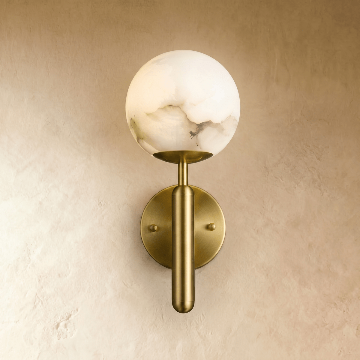 Orbis Alabaster Wall Lamp