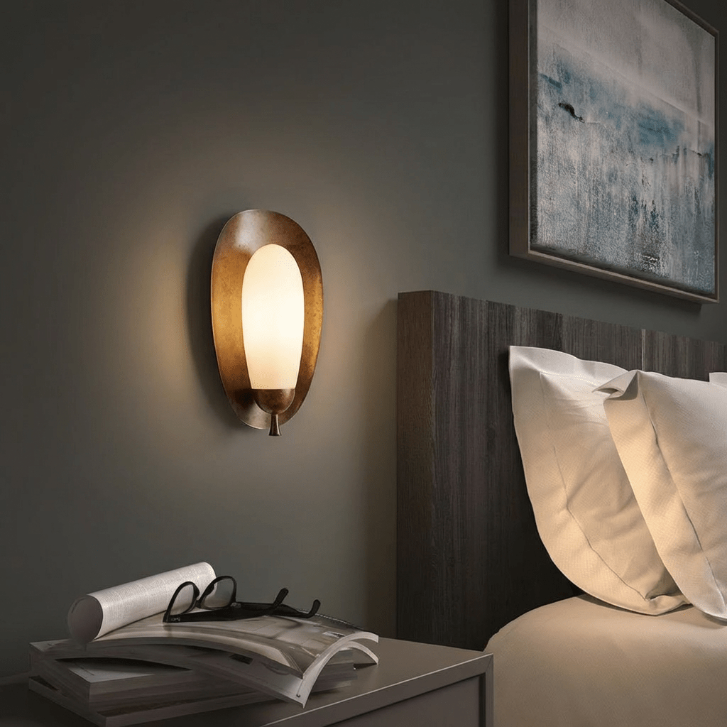 Orvane Alabaster Wall Lamp