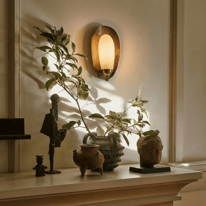 Orvane Alabaster Wall Lamp