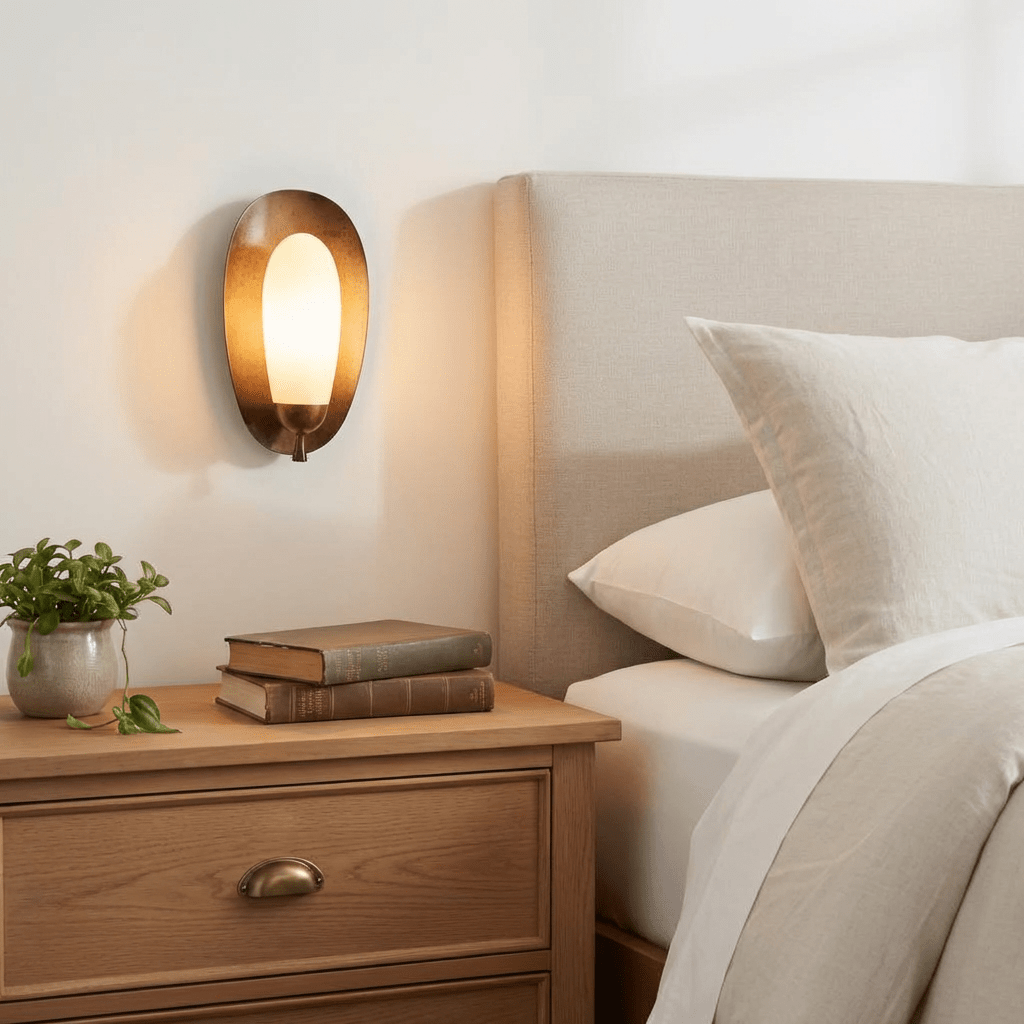 Orvane Alabaster Wall Lamp