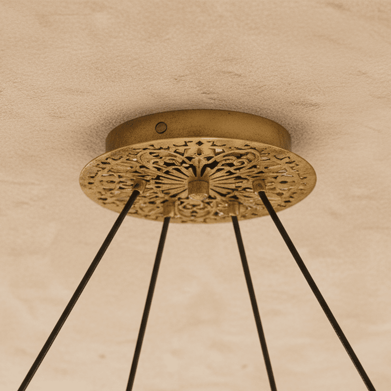 Petala Crystal Round Chandelier