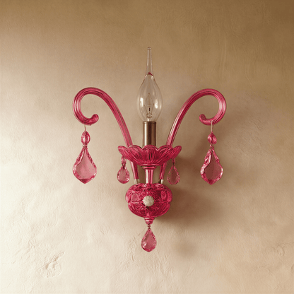 Pink Brigitte Wall Lamp