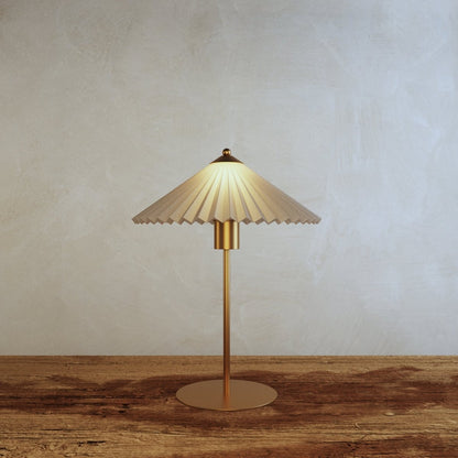 Plisse Table Lamp
