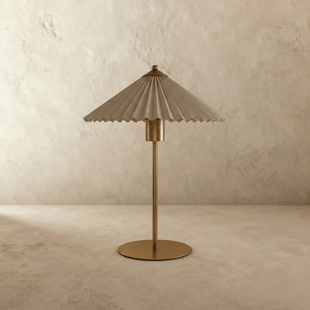 Plisse Table Lamp