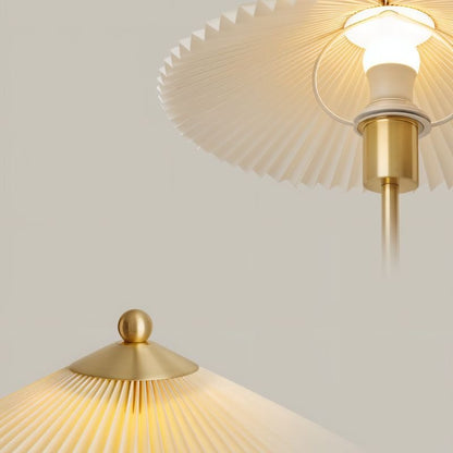 Plisse Table Lamp
