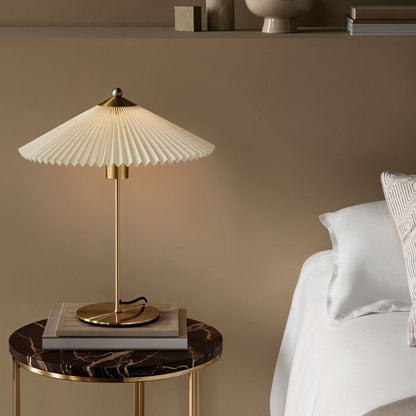 Plisse Table Lamp