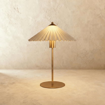 Plisse Table Lamp
