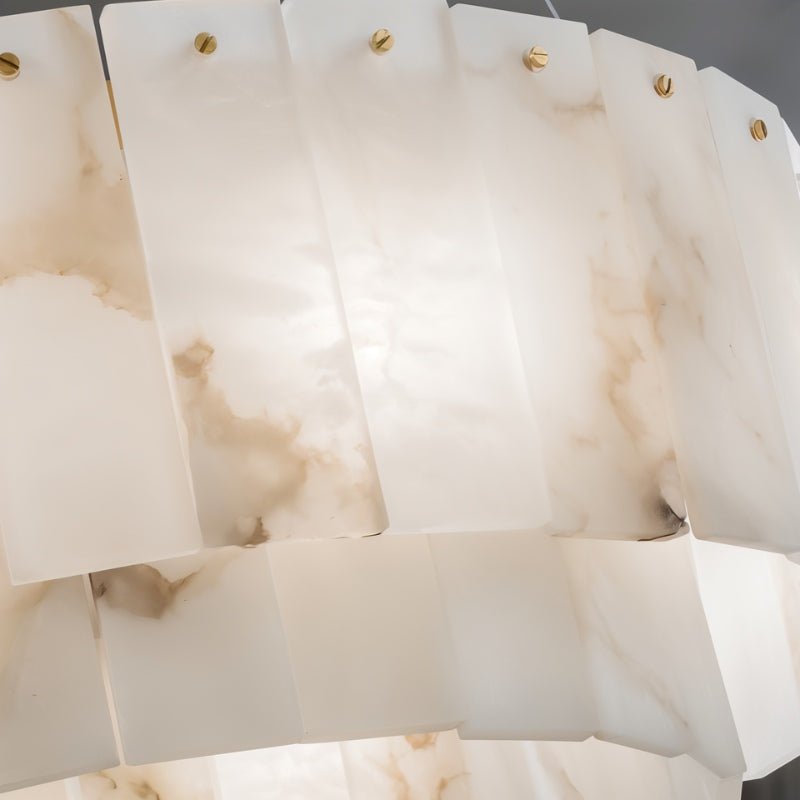Regalis Alabaster Chandelier Light