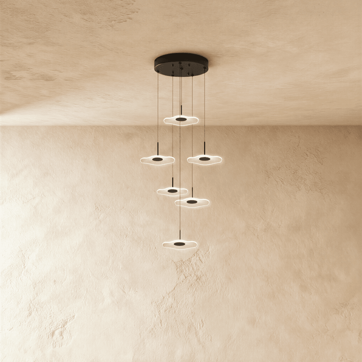 Rotasu Staircase Chandelier