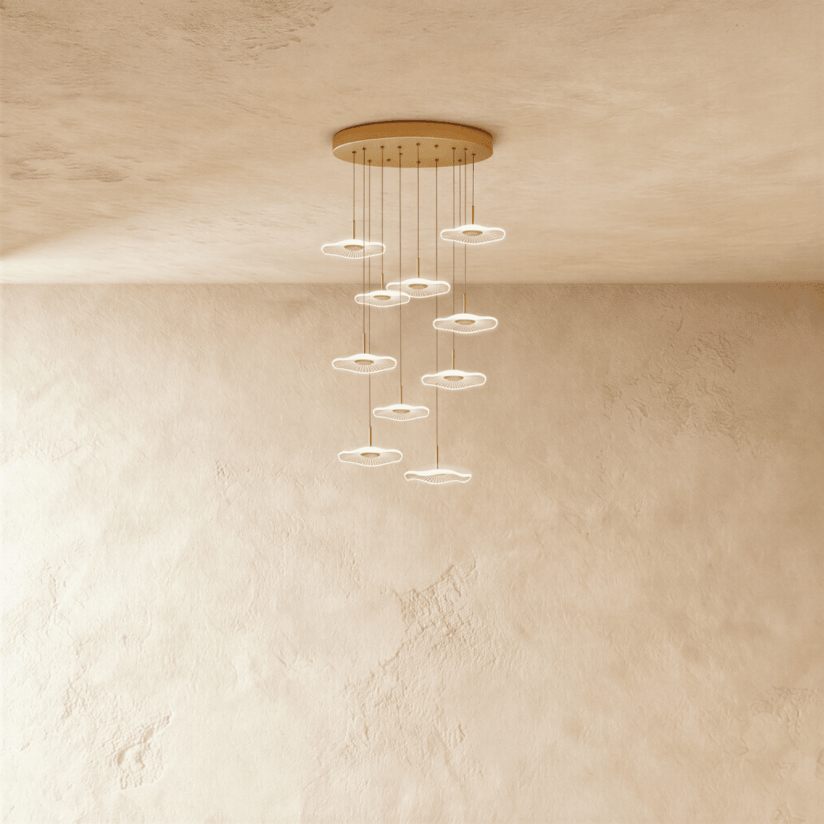 Rotasu Staircase Chandelier