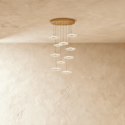 Rotasu Staircase Chandelier