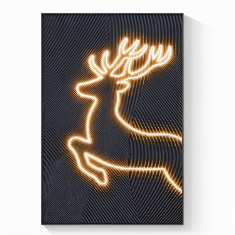 Safari Flare Illuminated Art