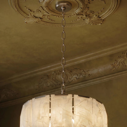 Sakhra Round Alabaster Chandelier