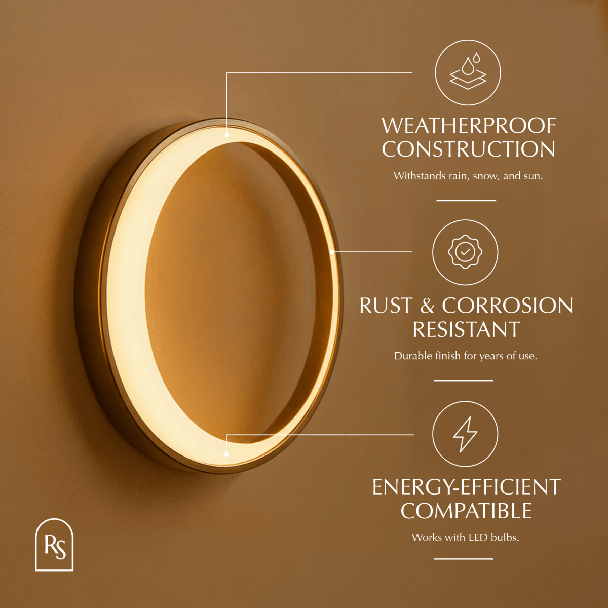 Selene Outdoor Wall Lamp