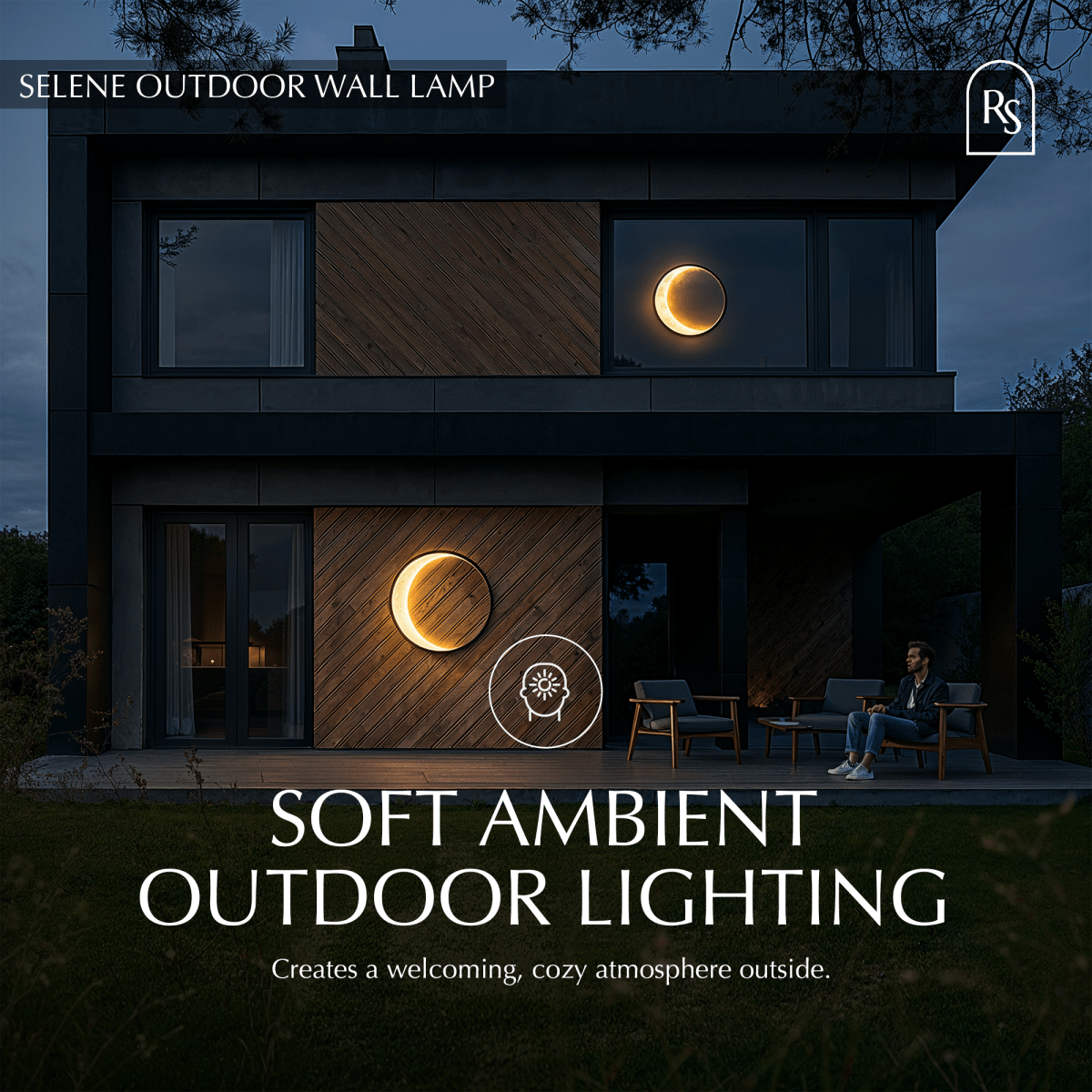 Selene Outdoor Wall Lamp