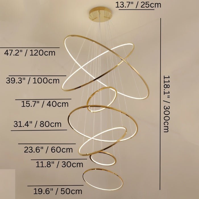 Shalom Round Chandelier