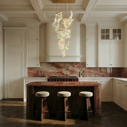 Sheets Chandelier (Rectangle Ceiling Mount)