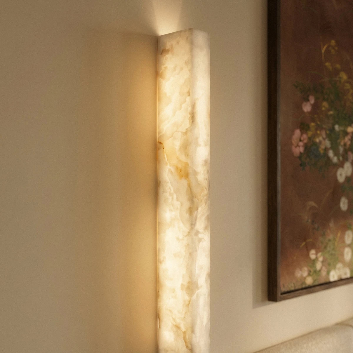 Sheta Alabaster Wall Light