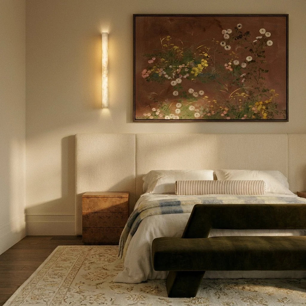 Sheta Alabaster Wall Light