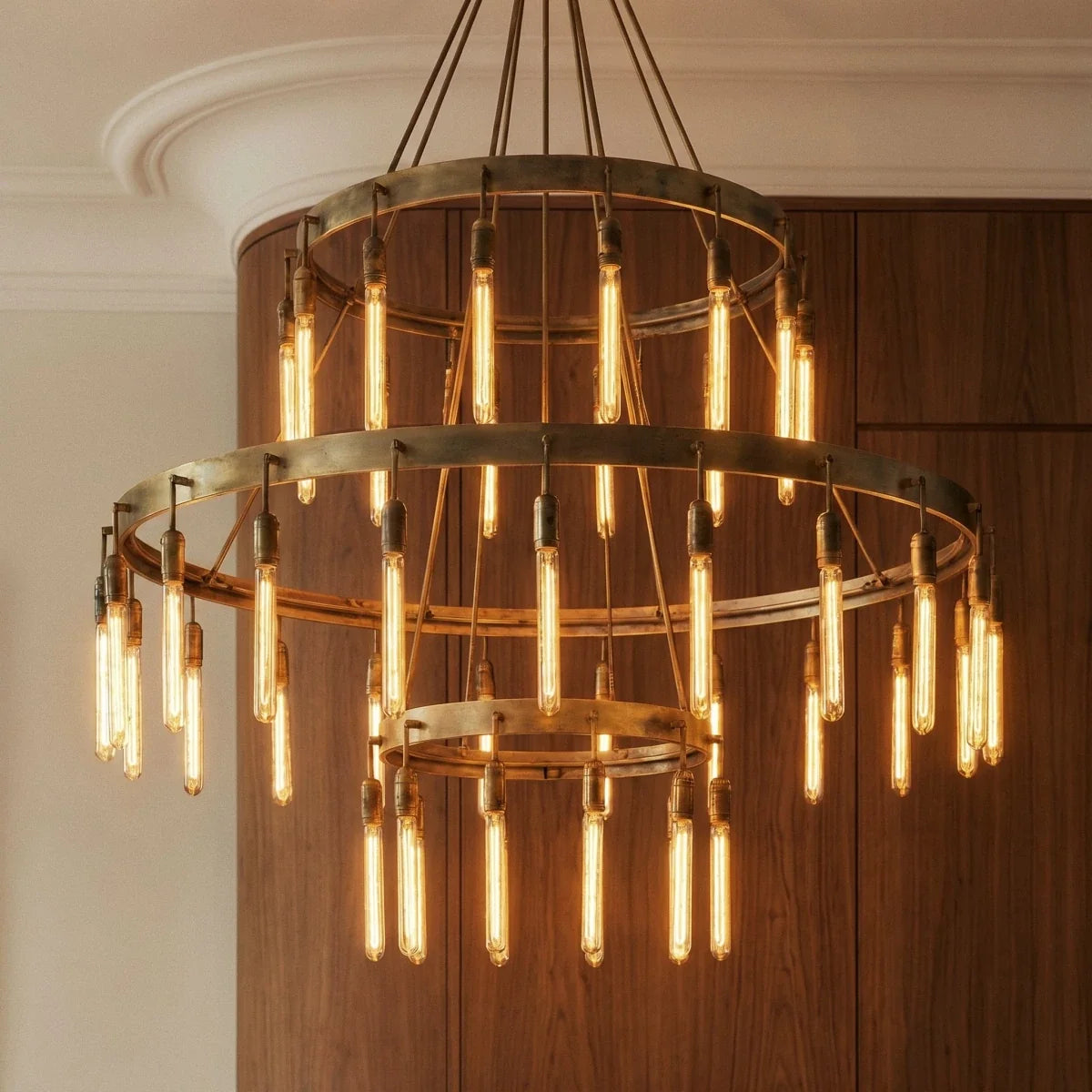 Sidero 3-Tier Round Chandelier