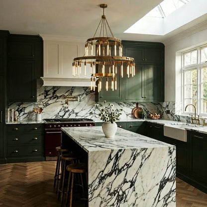 Sidero 3-Tier Round Chandelier