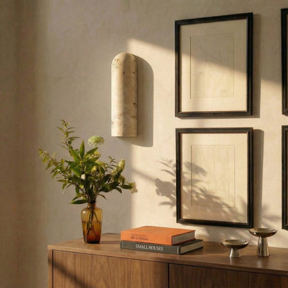 Solon Travertine Wall Lamp