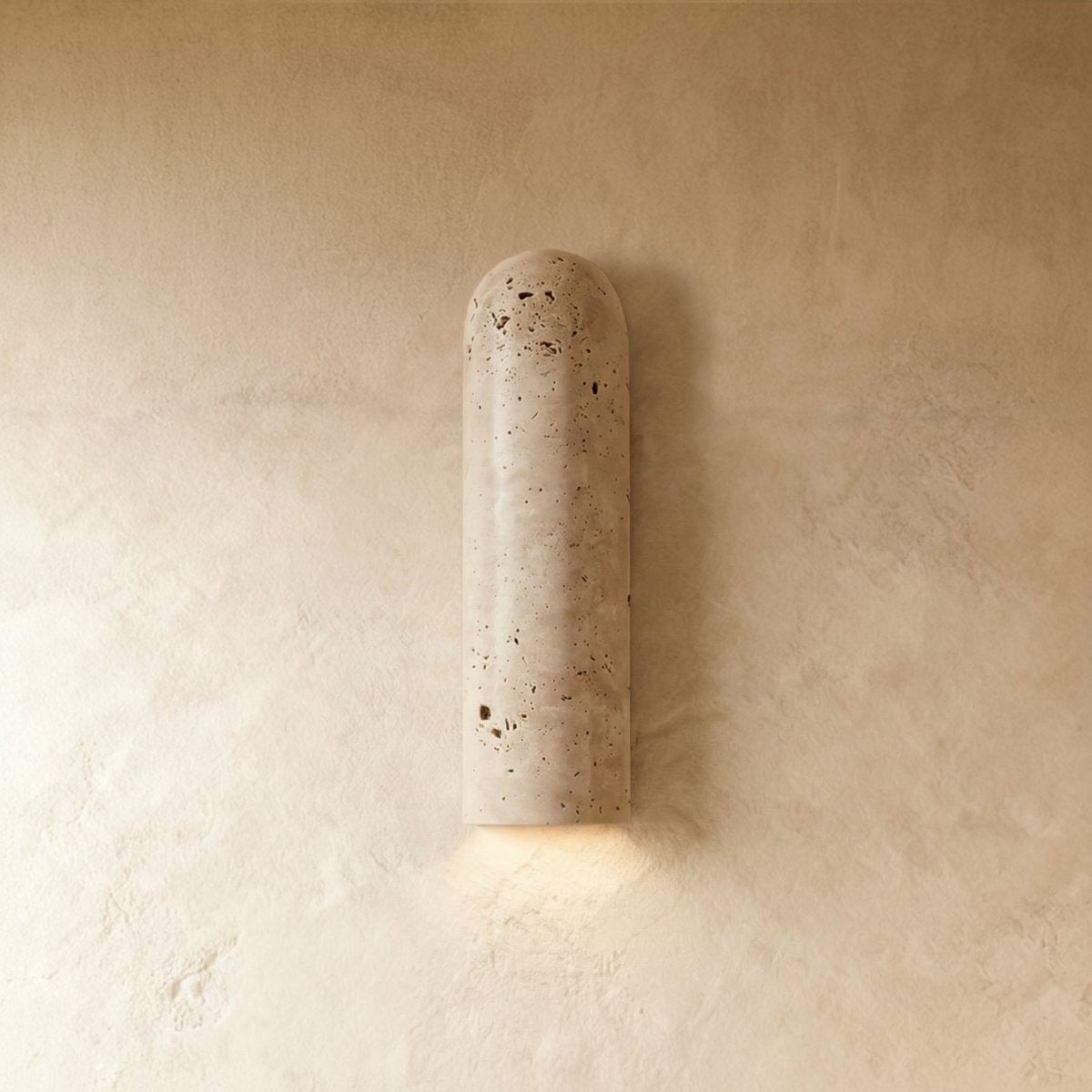 Solon Travertine Wall Lamp
