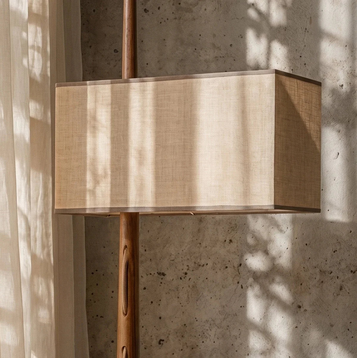 Solvaana Floor Lamp With Side Table