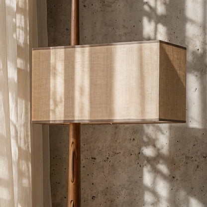 Solvaana Floor Lamp With Side Table